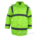 ANSI třída 3 zimní teplé fleece Hi-Vis mikiny